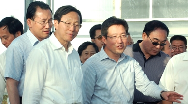 農(nóng)業(yè)農(nóng)村部黨組書記、部長韓長賦視察我公司